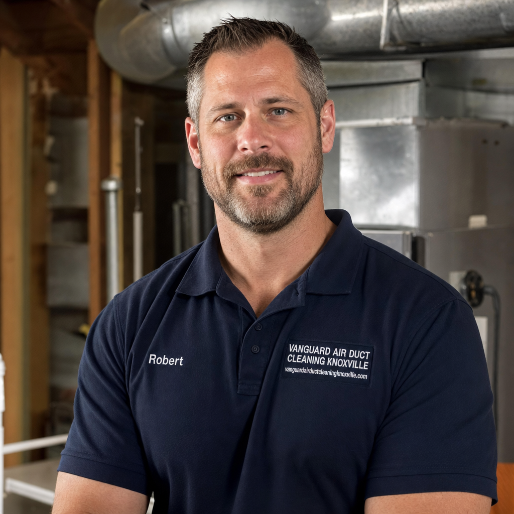Robert Garcia, owner of Vanguard Air Duct Cleaning Knoxville
